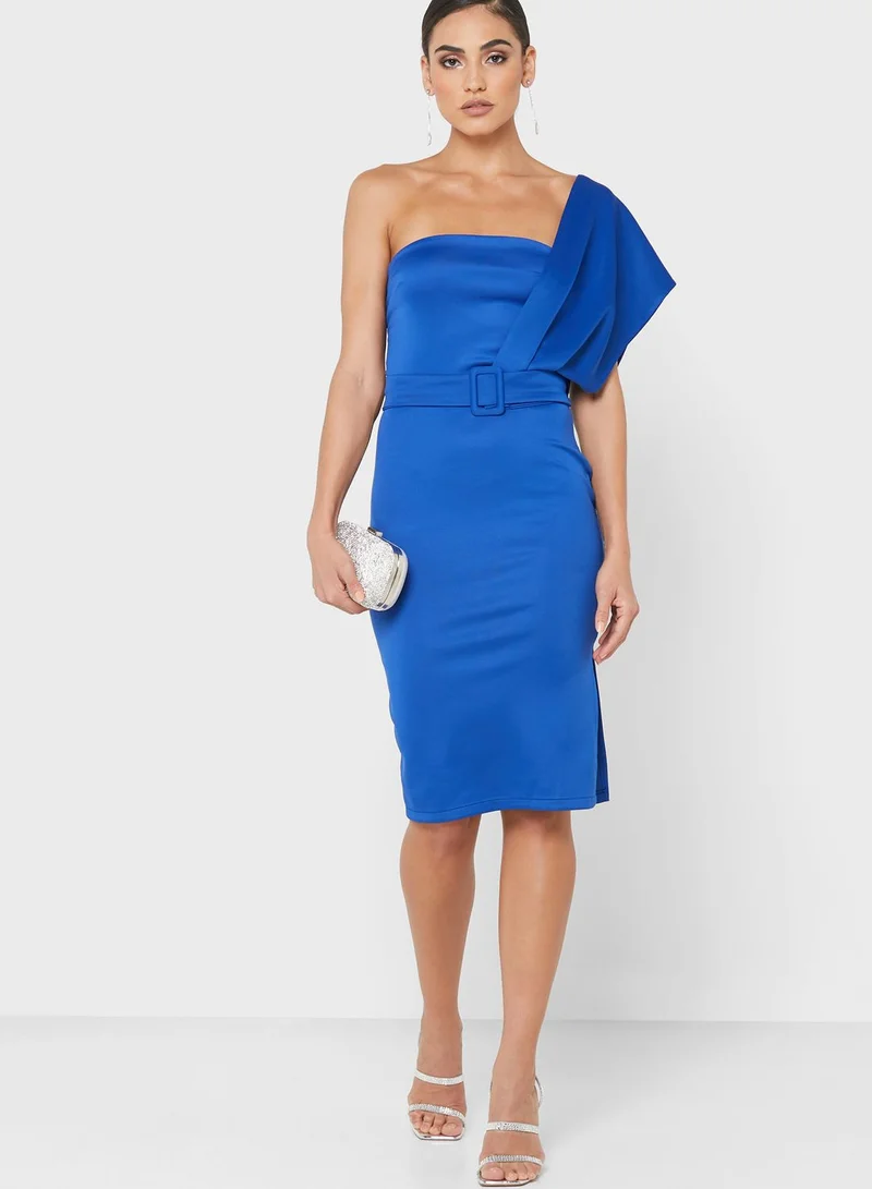 Ella Limited Edition One Shoulder Dress With Side Slit