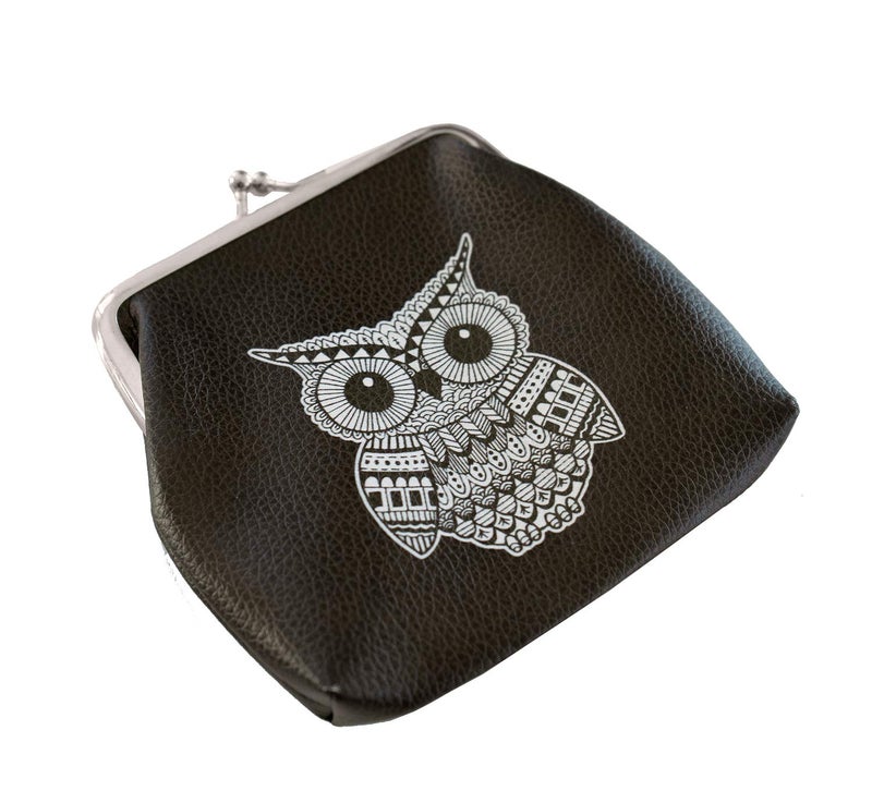 Honmin ® Kiss Lock Purse for Women | Waterproof Portable Change Pouch | Cute Change Mini Purse Wallets for Cash, Coin, Key - Image 3