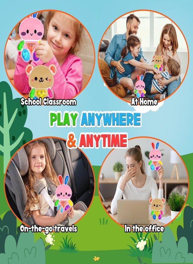 ASIOWELY 2Pcs Color Sorting Sensory Toys for Kids with Autism Toddler Toys for Airplane Travel Road Trip Preschool Montessori Toys Fine Motor Skills A Easter Basket Stuffers Gifts for Kids Boys Girls - Image 5