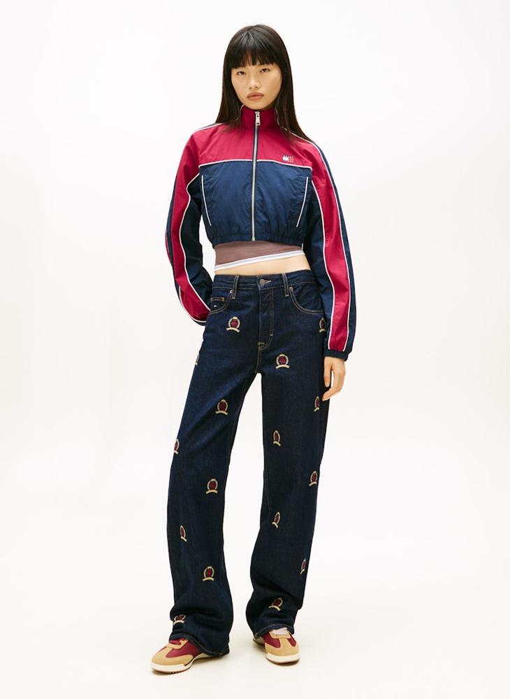 TOMMY JEANS Graphic Varsity Jacket - Image 4