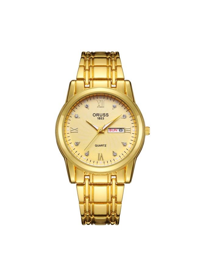 NIBEMINENT Counter Automatic Movement Watch Men's Calendar Luminous Waterproof Ultra-thin Non-mechanical Steel Domestic Men 