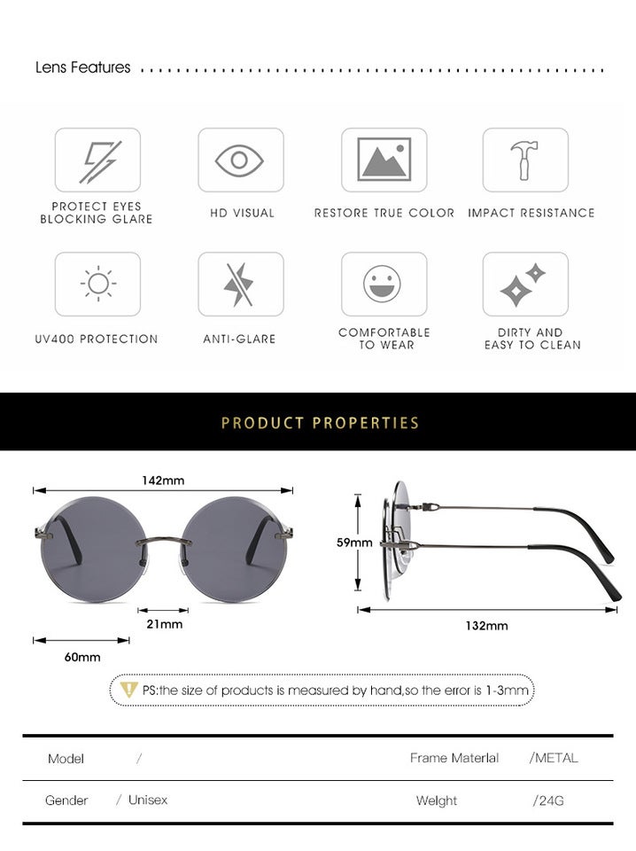 Sunglasses UV Protection Fashion 3367 - Image 4