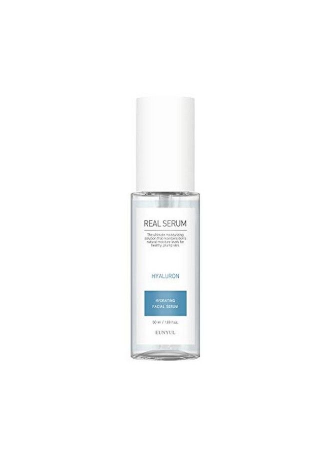 Eunyul Real Serum Hyaluronic Acid 1.69 Fl. Oz. Korean Skincare Cosmetics Hyaluron Ampoule Radiance & Hydrationfor Dry Skin Sensitive Skin Oily Skin Complex Skin  - Image 3