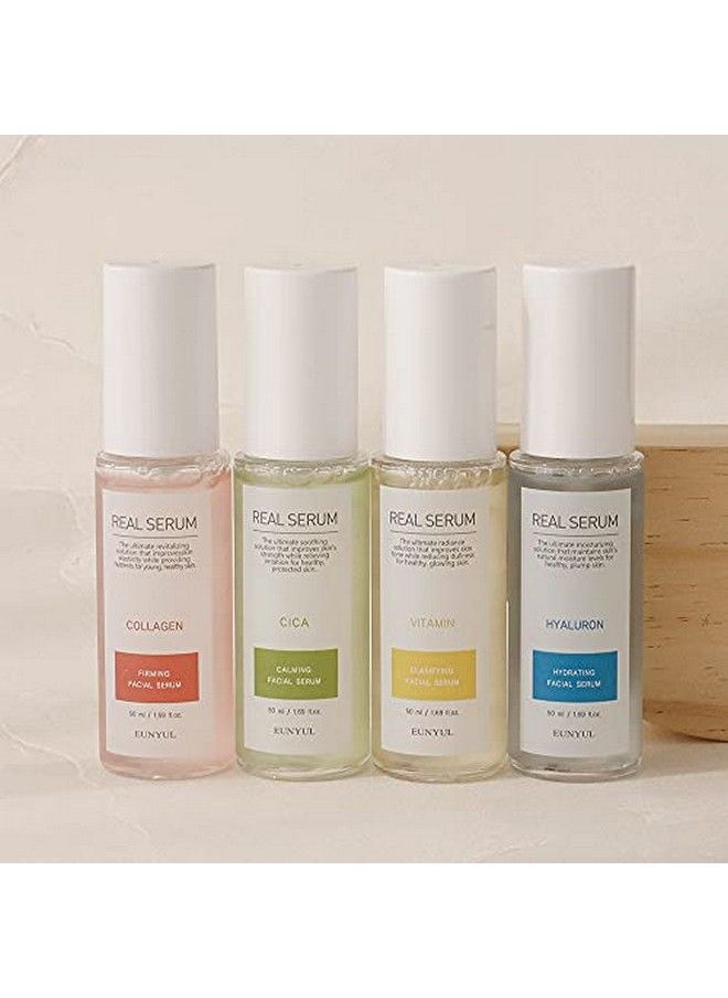 Eunyul Real Serum Hyaluronic Acid 1.69 Fl. Oz. Korean Skincare Cosmetics Hyaluron Ampoule Radiance & Hydrationfor Dry Skin Sensitive Skin Oily Skin Complex Skin  - Image 5