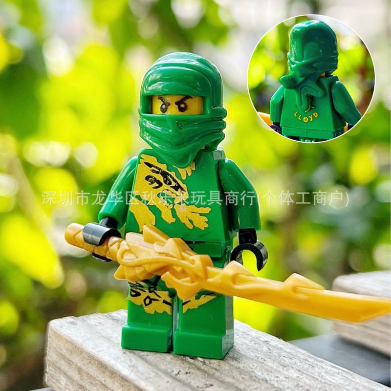 لعبة تركيب شخصية نينجا ببدلة التنين التعليمية - Image 2
