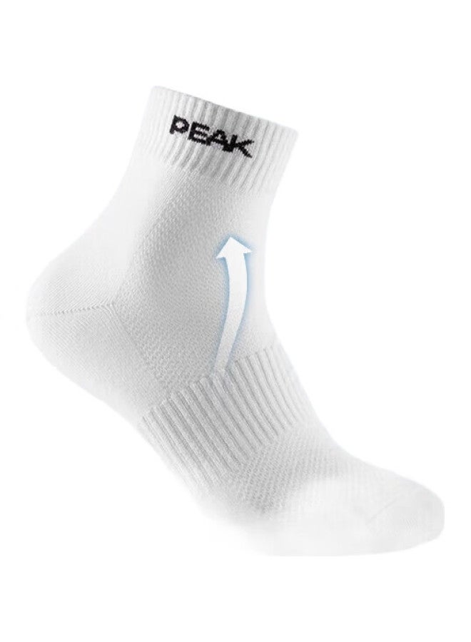 PEAK Sports Socks, Basketball Socks, Badminton Socks, Running Socks, Breathable And Durable Mid-Calf Cotton Socks For Men And Women, Suitable For Spring, Summer, Autumn And Winter Seasons - Image 2