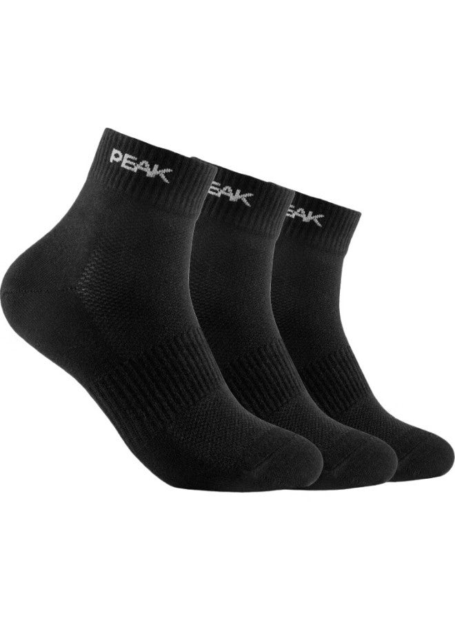 PEAK Sports Socks, Basketball Socks, Badminton Socks, Running Socks, Breathable And Durable Mid-Calf Cotton Socks For Men And Women, Suitable For Spring, Summer, Autumn And Winter Seasons - Image 1