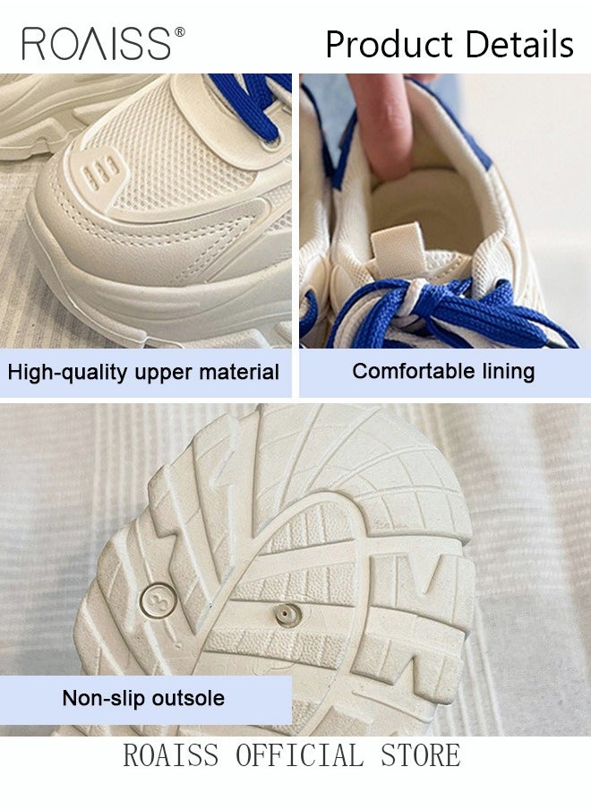 Ladies Sports Shoes Casual Shoes Sports Breathable and Wear-Resistant Low-Top Sneakers Women's Fashion All-Match Platform Sneakers - pzsku/Z7E27060C882F4E35BFD2Z/45/_/1702955273/23af04d7-5396-4c99-9a23-2a5d248839bc