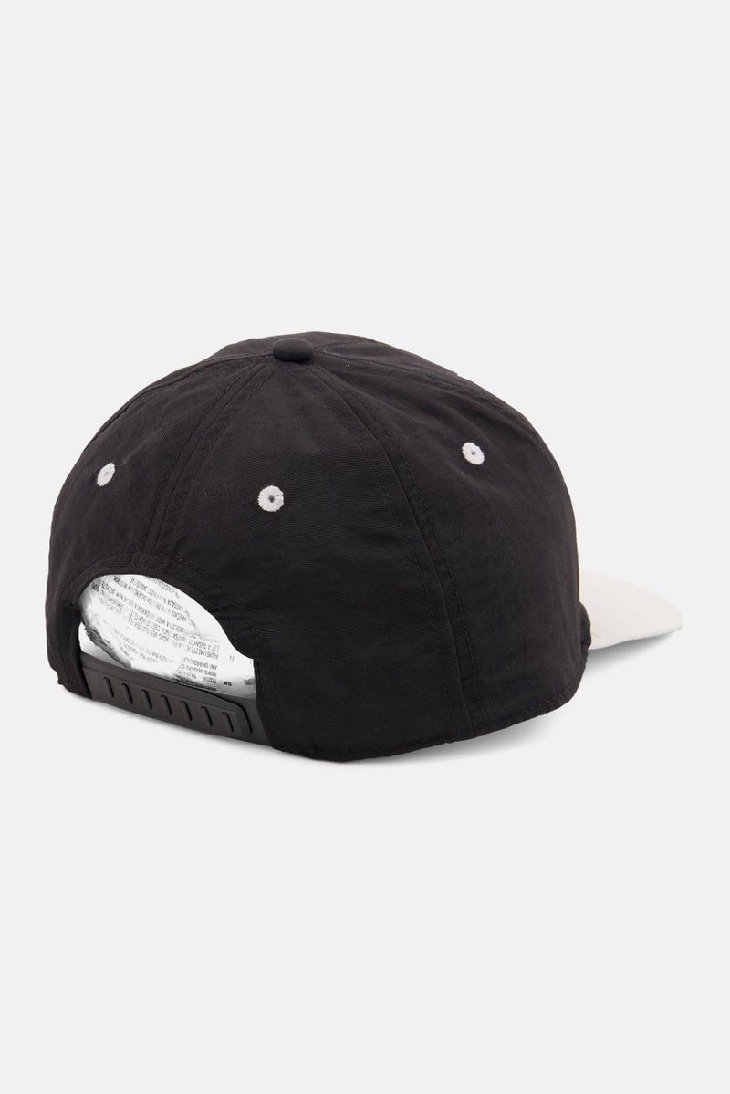 PUMA Men Brand Logo Snap Back Cap, Black - Image 2