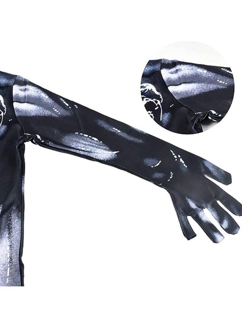 Cosplay Costume Set 3D Style Superhero Cosplay Full Body Bodysuit Spandex Jumpsuit for Kids Cosplay Dress Up - Image 4