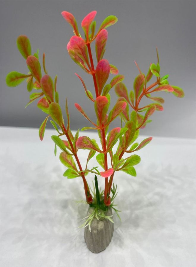 9 pcs Artificial Aquarium Plants Plastic Water Plants for Home and Office Fish Tank Accessories(Multiple Color) - Image 2