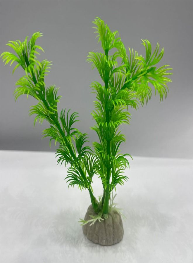 9 pcs Artificial Aquarium Plants Plastic Water Plants for Home and Office Fish Tank Accessories(Multiple Color) - Image 5