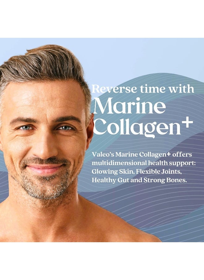 VALEO - Marine Collagen Japanese Collagen Peptides Unflavored 208 Gm, 8 G Per Serving - Image 1