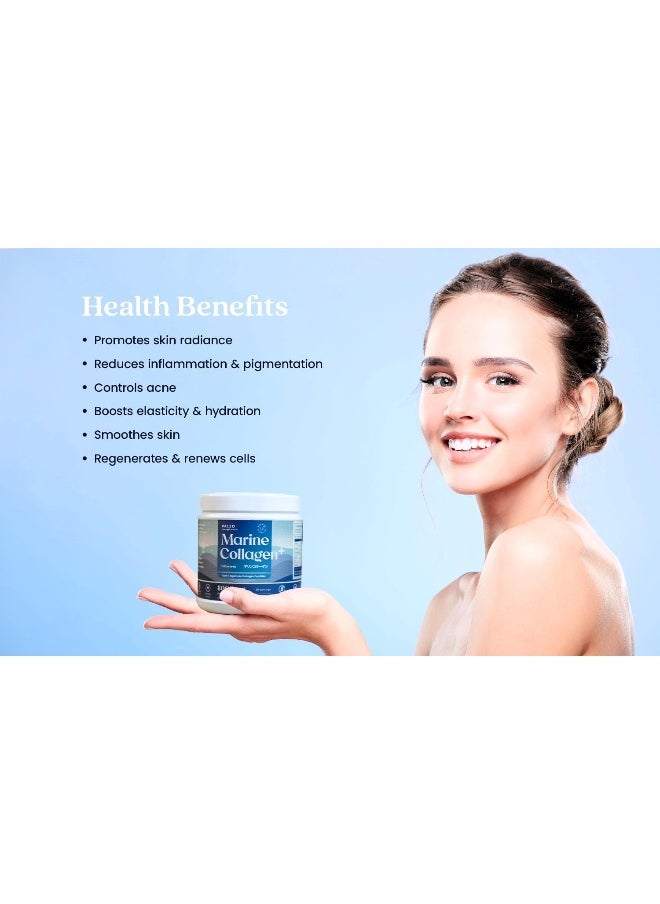 VALEO - Marine Collagen Japanese Collagen Peptides Unflavored 208 Gm, 8 G Per Serving - Image 1