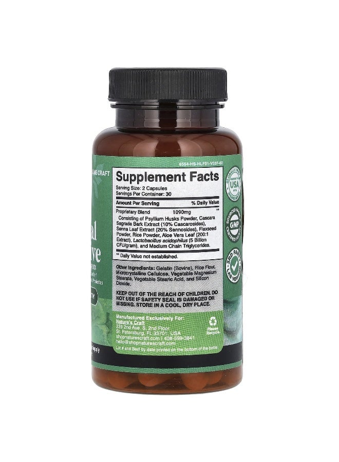 Natures Craft Nature's Craft, Herbal Laxative, 60 Capsules  - Image 2