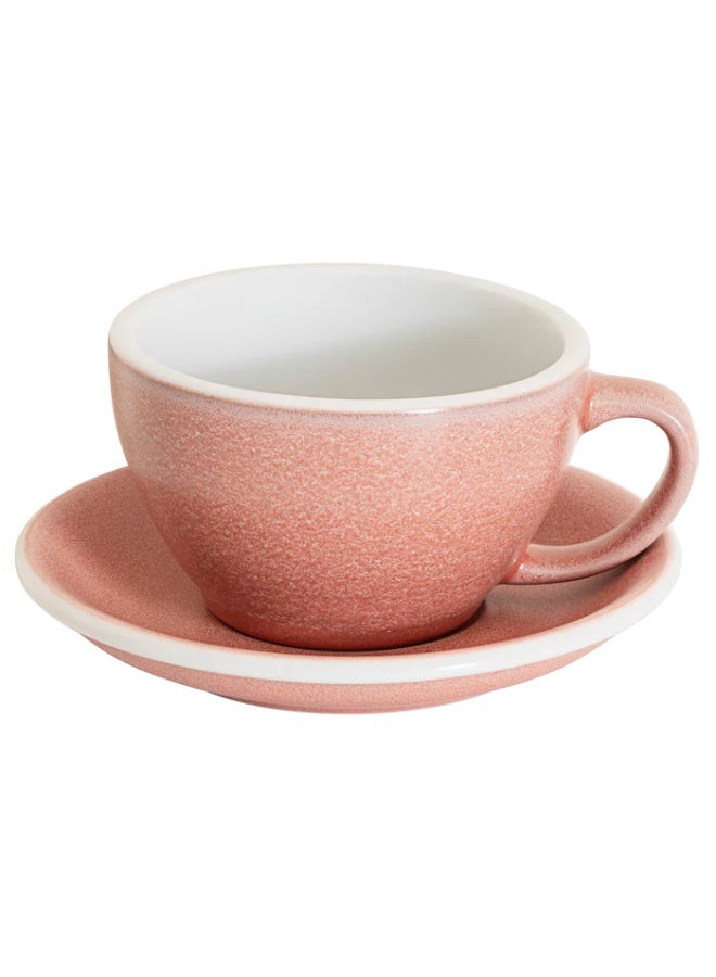 Loveramics Egg 300ml Cafe Latte Cup And Saucer Nature Inspired Cinnabar