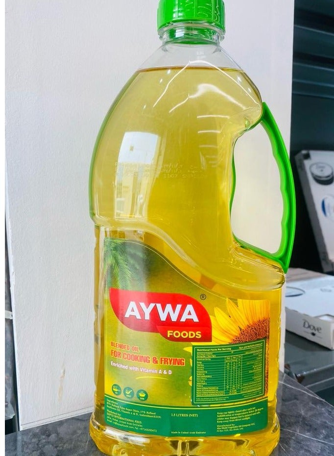 Aywa Blended oil For Coocking and Frying 1.5L