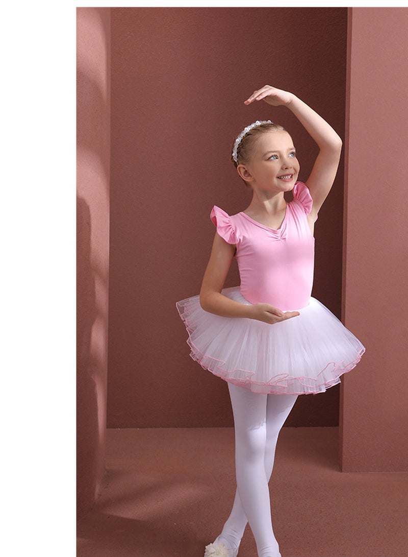 Loquat Squality Children's Dance Dress Training Dress Pure Cotton Ballet Dancing Dress For Children  - Image 1