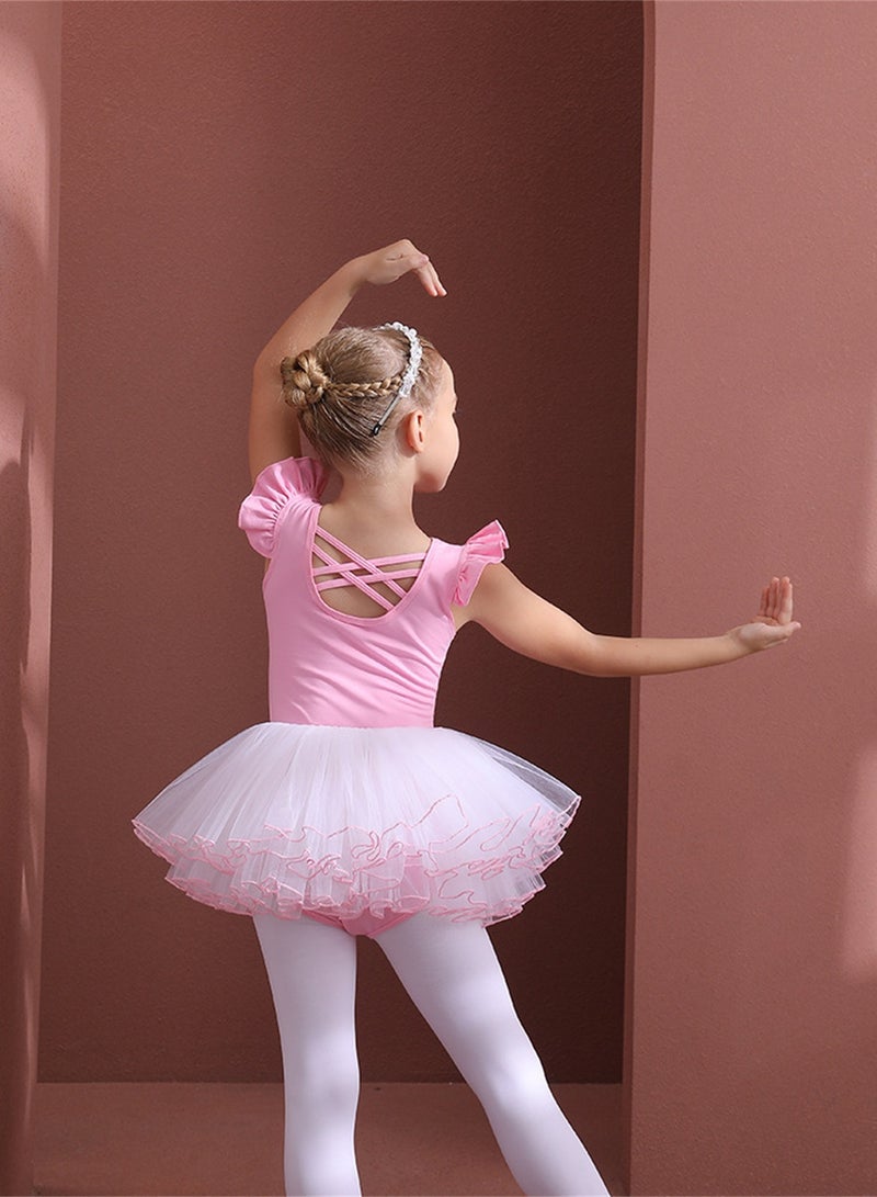 Loquat Squality Children's Dance Dress Training Dress Pure Cotton Ballet Dancing Dress For Children  - Image 2