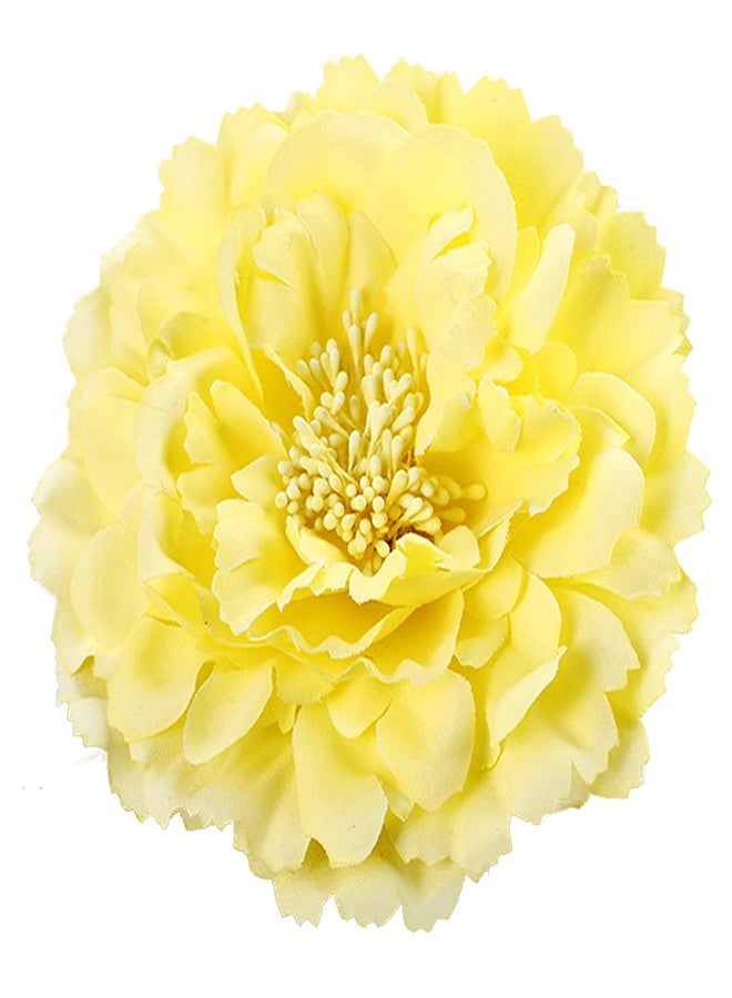 Geek-M Hair Flower Clips Brooch Boutique Hair Accessories Bohemia Hairpins for Women Girls (Yellow) 1 Count (Pack of 1) - Image 1
