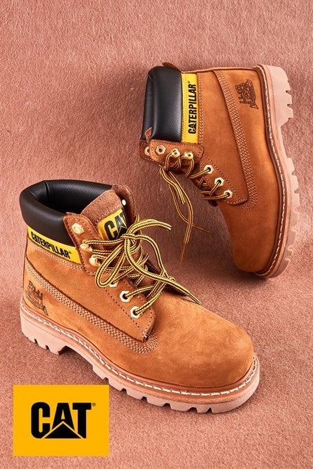CAT Colorado Nubuck Orange Women's Boots 015G100095-S36-27  - Image 3