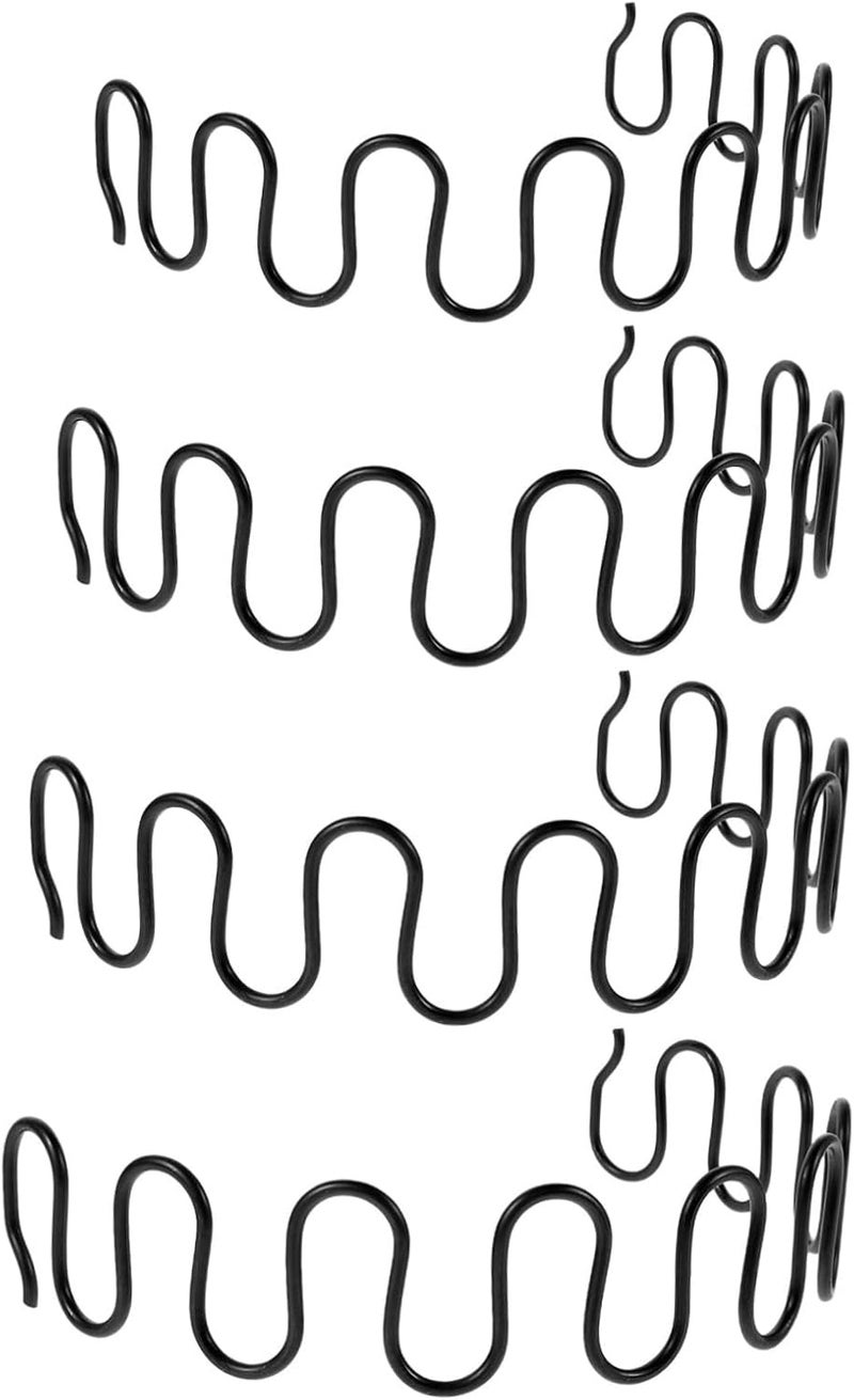 VOSAREA 4sets Sofa Spring Repair Kit Complete for Reupholstering Includes Spring Clips and Hardware - Image 1