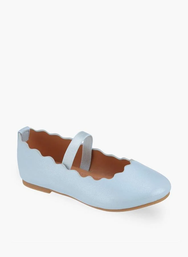 Flora Bella By Shoexpress Girls Elastic Strap Ballerina Shoes