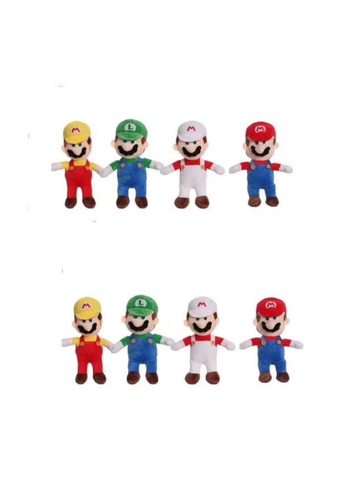 Pack of 8 Super Mario Stuffed soft Plush Toy Collection Toy for Kids ,Red , 25cm - Image 4