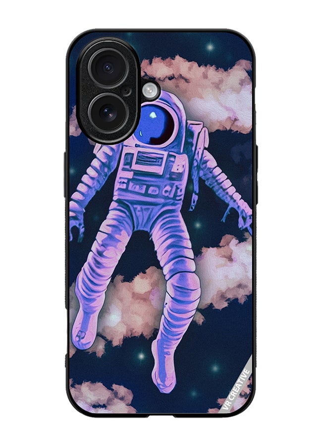 Protective Case Cover For Apple iPhone 17 Retro Style Vibrant Space Scene Design Multicolour