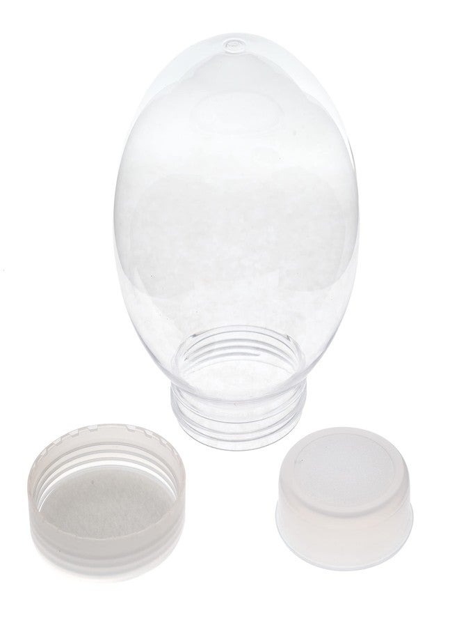 Creative Hobbies 5 Inch (130mm) DIY Snow Globe Water Globe - Clear Plastic with Screw Off Cap | Perfect for DIY Crafts and Customization - Image 2