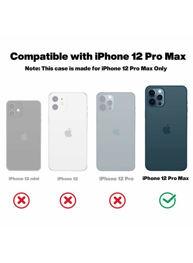 OTOFLY Designed for iPhone 12 Pro Max Case,[Silky and Soft Touch Series] Premium Soft Liquid Silicone Rubber Full-Body Protective Bumper Case, 6.7 inch,Calke Green - Image 2