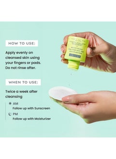 HYPHEN Resurfacing 10% Aha Bha Pha Exfoliatorinstant Exfoliation With 20% Pineapple Extract Leaveon Exfoliating Serum Smoothens Texture Unclogs Pores Nonirritatingfacial For Men & Women 50Ml  - Image 4