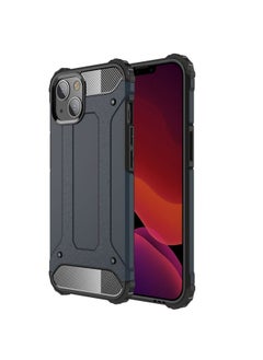Generic Case Cover For iPhone 13 Magic Armor TPU + PC Combination Case Navy Blue 