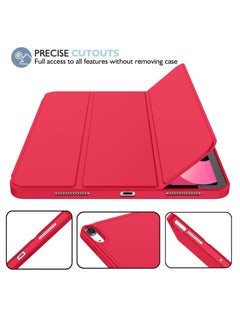 MIGOFAST Compatible with iPad 10th Generation Case 10.9 Inch 2022 with Pencil Holder, Slim Trifold Stand Protective Cover with Soft TPU Back for iPad Case 10th Generation, Auto Sleep Wake  - Image 2