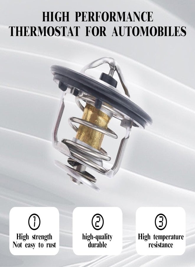 Kutyun Automotive Replacement Engine Thermostat, Engine Coolant Thermostat, High Performance Thermostat Replaces 19301-PAA-306 19301-PLC-315 Compatible with Honda Civic CRV CRZ Insight Odysse - Image 3