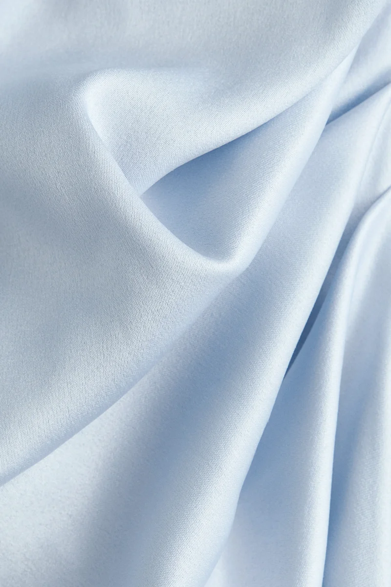 H&M  Draped satin dress for Women | Best Price UAE