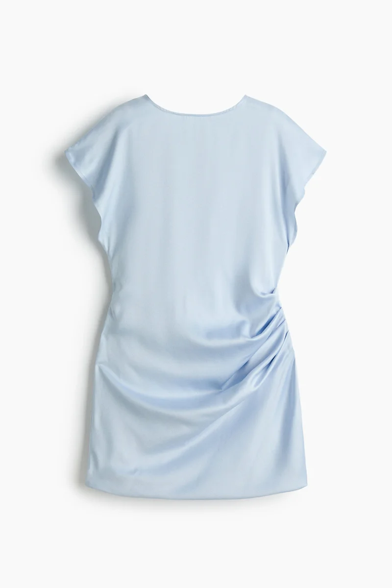 H&M  Draped satin dress for Women | Best Price UAE