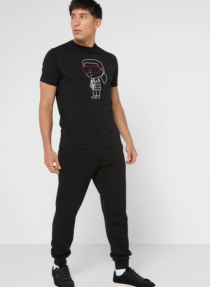 Karl Lagerfeld Drawstring Sweatpants