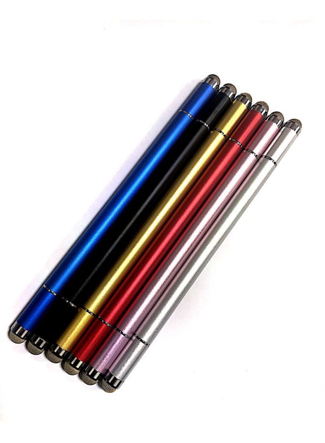Loquat 4-in-1 High-precision Sucker Touch Pen. Disc Pen, Professional Painting Touch Screen Capacitive Pen. Stylus Pen-Color:Red  - Image 2