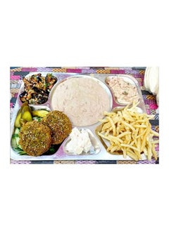 ماركة غير محددة صينية تقديم طعام استانلس مقسمة ٣٩ سم  - Image 3