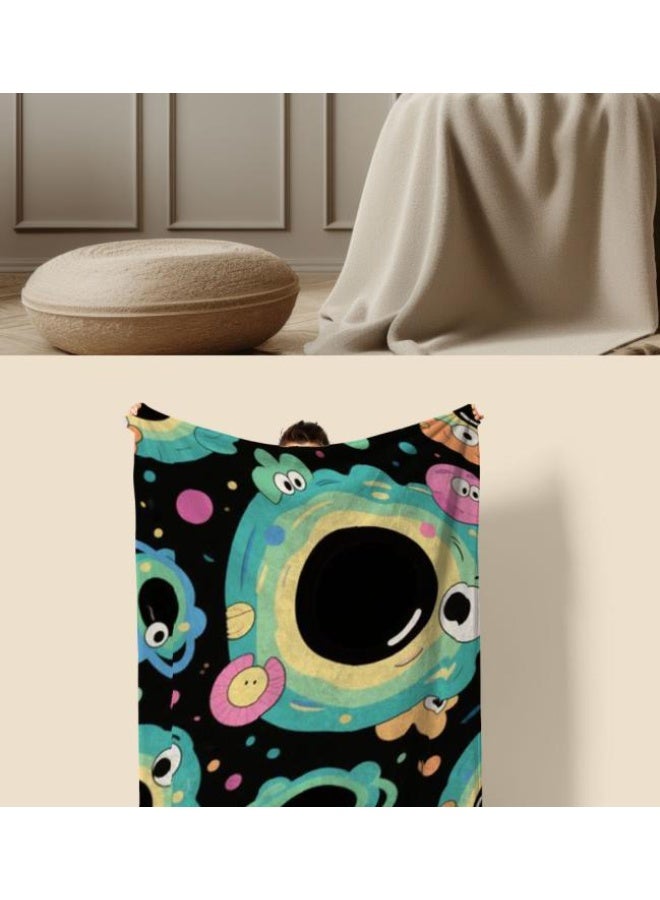 general Flannel thin blanket (warm and comfortable, suitable for sleep, gaming, dust removal and sandproof) 150cm*200cm - 370 - Image 5