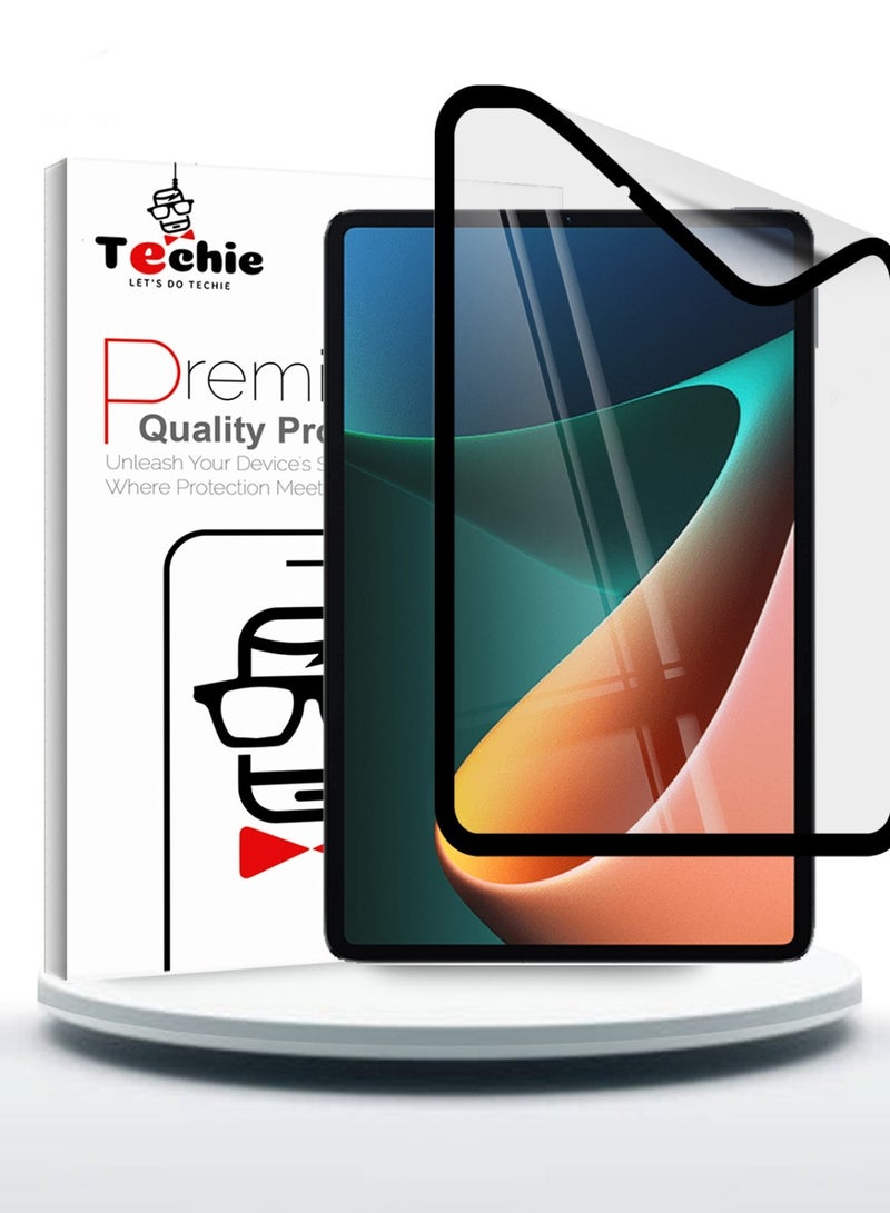 Techie 9D Matte Ceramic Film Screen Protector For Xiaomi Pad 5 / Pad 5 Pro 11 Inch 2021 - Premium Anti-Fingerprint Shield, Smooth Touch, Bubble-Free Installation  - Image 1
