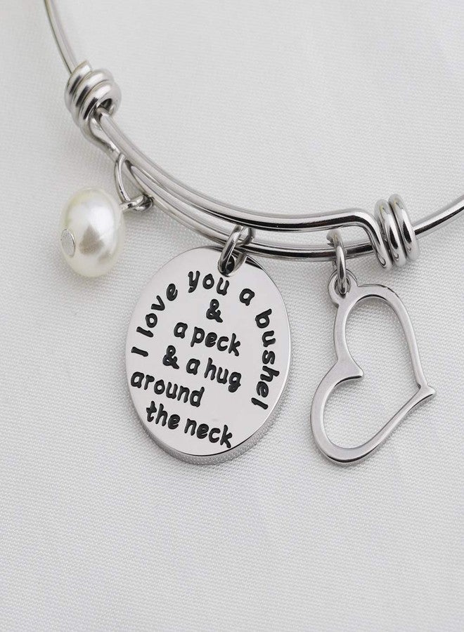 BNQL I Love You a Bushel and a Peck Mom Bracelet Grandmother Bracelet Mother's Day Jewelry (Bracelet S) - Image 5