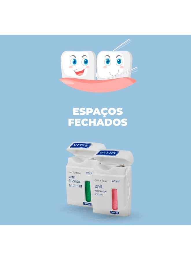 Vitis Dental Tape Fluoride Mint 1unit - Image 4