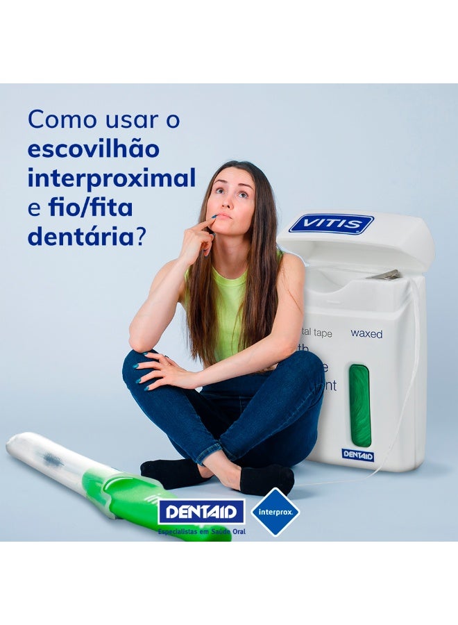 Vitis Dental Tape Fluoride Mint 1unit - Image 3