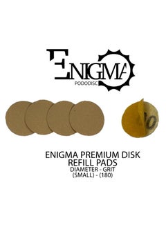Enigma Premium Disk Refill Pads 80 Grit (100 pcs)
