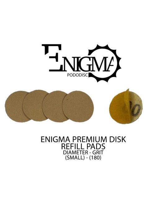 Enigma Premium Disk Refill Pads 80 Grit (100 pcs)