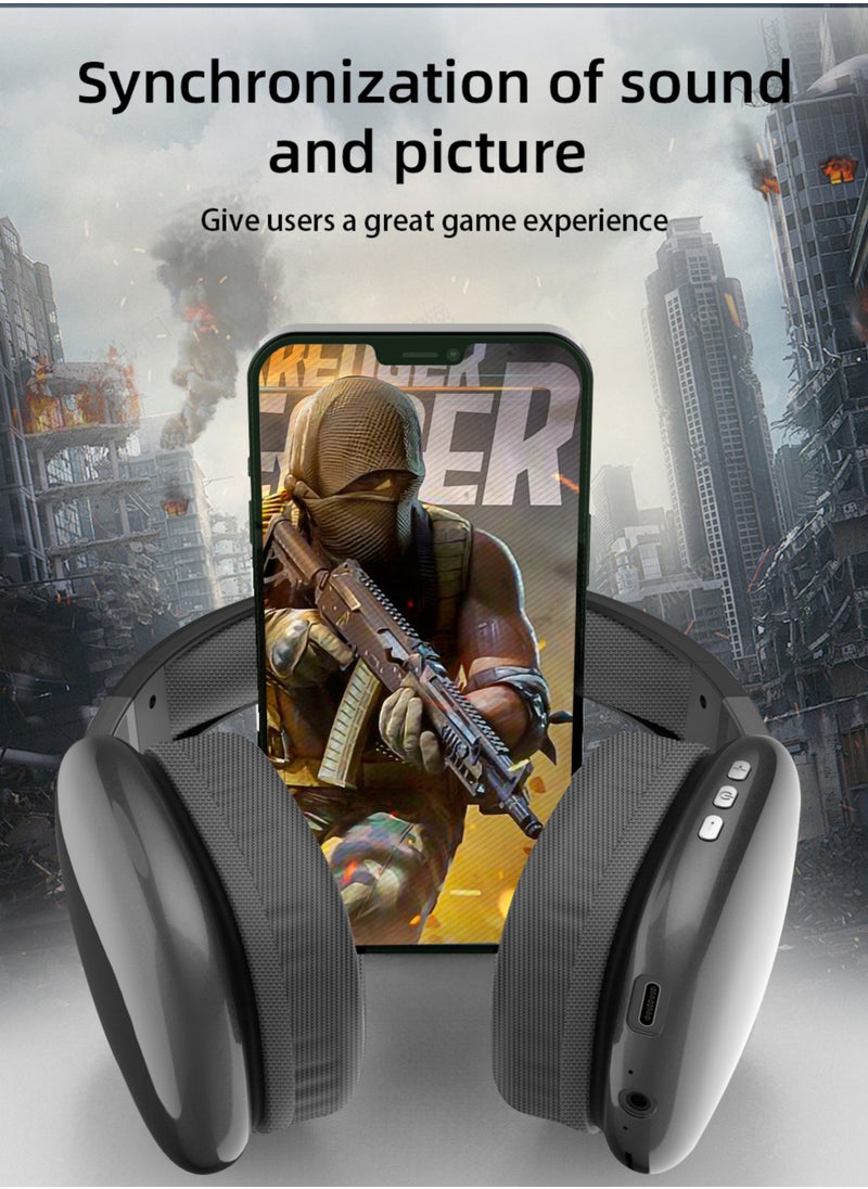 Bluetooth Wireless Headset Over Ear Headphone With Mic Hybrid Active Noise Cancelling Headphones with Multiple Modes, Hi-Res Sound, Comfortable Fit, Bluetooth, Multipoint Connection