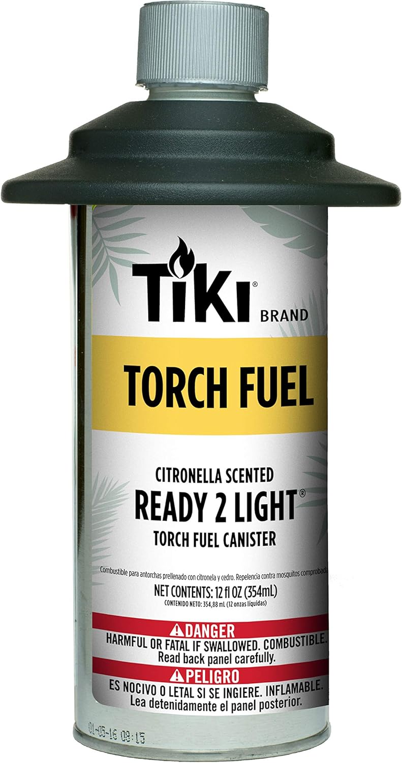 Tiki Brand Citronella Scented Torch Fuel, 12 Ounce Canister - Image 1