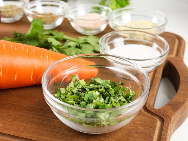 HillSpring 3 Sizes of Glass Prep Bowl Sets Clear Small Pinch Bowls for Salt Spices and Chopped Ingredients 15oz25oz35oz Set of 12 - Image 2